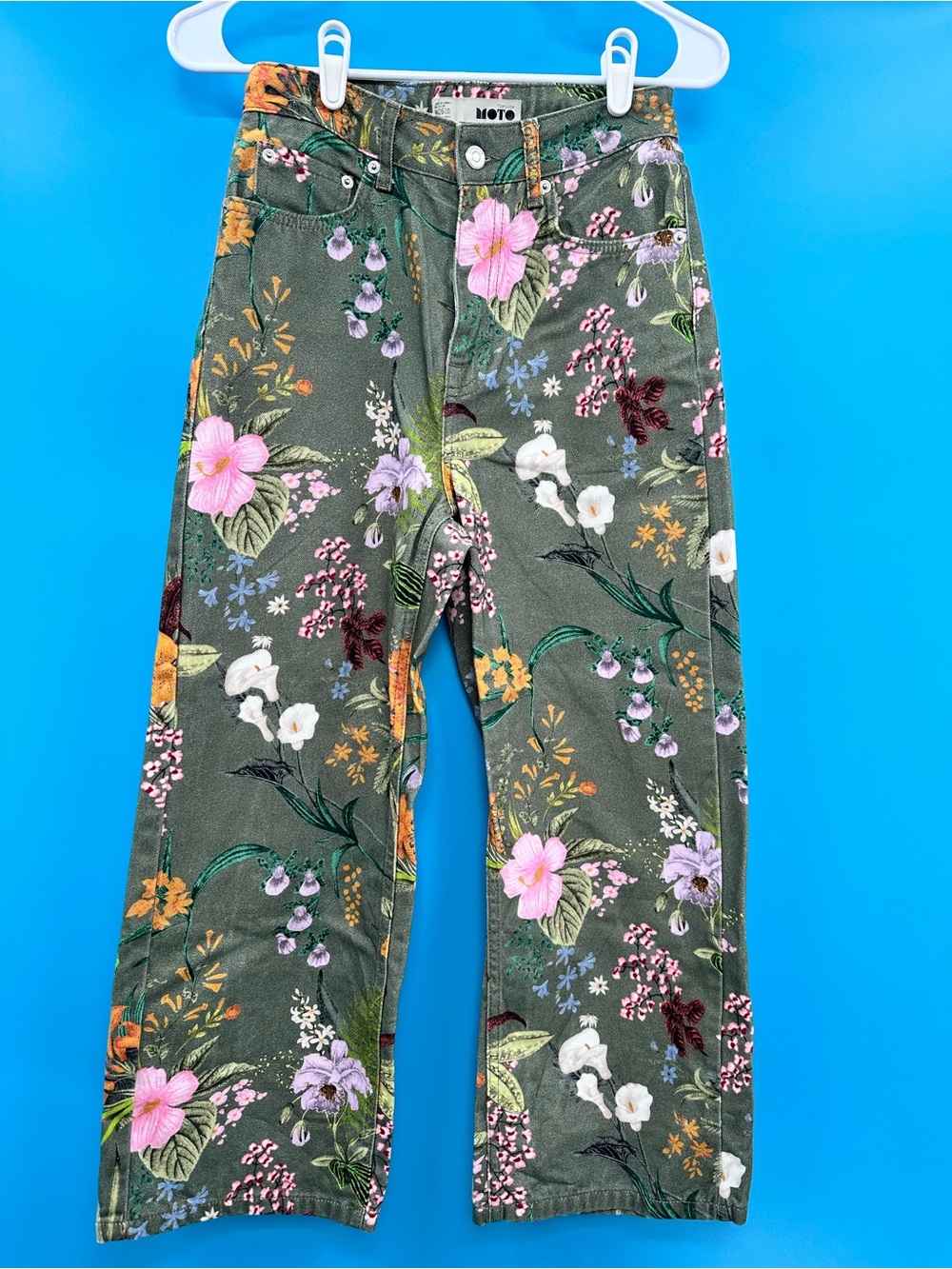 TOPSHOP Boho Wide Leg Denim